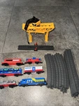 Jakks Pacific Power Trains With Port Cargo Loader Crane Tracks And Lot. Fixed Price $45.99.