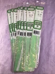 Lot Of 10 Pkgs Evergreen #218 .020" X 14" Styrene Rods New. Fixed Price $27.19.