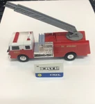 Fire Engine, Snorkel, Articulating Aerial Ladder Truck Company, Ertl Dept. Fixed Price $13.95.