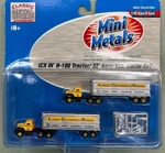 Mini Metals Icx Ih R-190 Tractor/ 32' Aero-van Trailer Set 1:60 Scale Classic. Fixed Price $29.99.