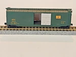 Scale Micro Trains Maine Central Pine Tree Route Mec 9507 50' Boxcar Doors Ope. Fixed Price $14.95.