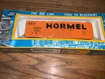 Vintage Ahm Scale Box Car /refrigerator Hormel N.a.d.x. NO.5314 Nos. Fixed Price $9.15.