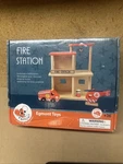 Egmont Wood Fire Station Learning Toy - Easy Assembly New. Fixed Price $49.99.