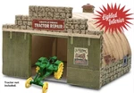 Menards Cripple Creek Tractor Repair Building! Gauge Scale John Deere Train. Fixed Price $79.99.