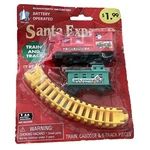 Take One Santa Express Train Caboose And Track Pieces 6043 2005 Nos. Fixed Price $10.82.