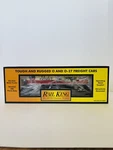 Mth King 30-76153 Isaly's Flat W/ Trailer And O-27 Freight Cars. Fixed Price $49.99.