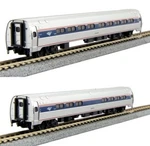 N Scale Kato 106-8003 Amtrak Amfleet Phase Vi Coach & Cafe Two Car Set B. Fixed Price $59.50.