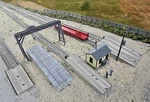 Walthers Cornerstone 933-4048 Ho Piggyback Ramps Kit. Fixed Price $33.99.