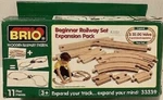 Brio Track Beginner Railway Set Expansion Pack 33339 Nib Retired. Fixed Price $24.97.