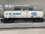 Atlas Ho Scale Set Of 3 J.m. Huber Kaolin Tank Cars Acfx (w/different #'s). Fixed Price $60.00.