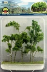Jtt (ho-o-scale) 95618 Wood Edge Trees Green 4"- 5-1/2" (5 Pack) Nib. Fixed Price $8.45.