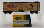 S-helper 01883 Gauge Weber Waukesha Beer 40' Wooden Billboard Reefer #3301 Ln. Fixed Price $37.59.