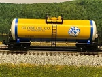 Mth Railking 30-7385 Globe Gasoline Single Dome Tank Car 3046 O1851. Fixed Price $39.99.