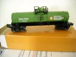 Lionel #6305 British Columbia Single Dome Tank Car. Fixed Price $49.95.
