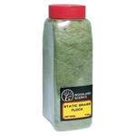 Woodland Scenics 634 Static Grass Flock Light Green 32 Oz Shaker - Nib. Fixed Price $13.85.