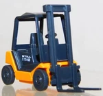 Vntg Wiking Forklift Still 70-25 Gabelstapler Orange 1/87 Ho. Fixed Price $14.95.