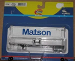 Athearn Ho #27758, 45' Container & Chassis, Matson. Fixed Price $28.00.