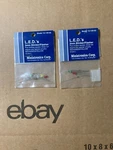4 Of Miniatronics Hobby L.e.d.'s 3MM Blinker/flasher Germany/hungary Nip. Fixed Price $14.99.