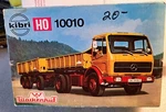 Ho - Kibri #10010 Mercedes Gravel Dump Truck Tandem Trailer Nib. Fixed Price $19.95.