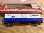Lionel 6-9803 Standard Johnson Wax Box Car With Original. Fixed Price $15.00.
