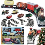 Rocky Mountain Train Theme Toy Set With Round Track For Children Christmas Gift. Fixed Price $39.95.