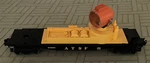 Lionel 6-26875 Santa Fe Searchlight Car, Gauge, New. Fixed Price $45.00.