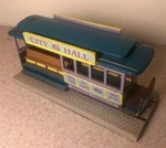 Lefton 01638 Ho Trolleys' Roadside Usa Collection "city Hall No. 6" Omnibus. Fixed Price $25.49.