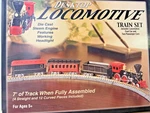 Desktop Locomotive Train Set Fieldstein Untested Cars Tracks Original Box. Fixed Price $38.00.