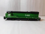 Atlas 8126 Ho Scale B30-7 Locomotive, Dcc + Sound, Burlington Northern #5490. Fixed Price $140.25.