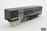 Wiking Box Trailer 3-AXLE Black "iveco Tour 1997" 1:87 /WI1377. Fixed Price $17.90.