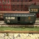 Bachmann Ho Scale C&im Sliding Door Box Car 16659 Weight Bars Inside. Fixed Price $9.87.