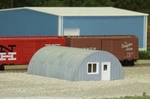 Scale Quonset Hut Kit Rix Products #628-0710. Fixed Price $13.75.