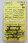 Nwsl 37216-4 Ho 30" Wheelset 88 Tread Nickel-silver Nos Axle Sets. Fixed Price $15.00.
