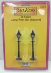 Mth 30-1079 Green Die-cast 4 Sided Main Street Lamp Posts (packs Of 2). Fixed Price $21.21.