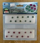 Jtt Scenery #95527: Cabbages & Lettuces, 20/PK, 1/4"WIDTH, Ho-scale. Fixed Price $8.00.