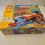 Tomica World 1992 Thomas The Tank 7402 Big Set Road Rail System Complete Tracks. Fixed Price $75.00.