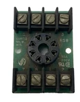 Curtis Milw. Wis. RS8 8-PIN Relay Base. Fixed Price $10.90.