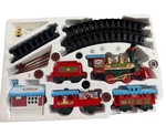 Vtg Musical Christmas Train Set Santa Express 1225 W/track Scientific Toys Work. Fixed Price $17.49.