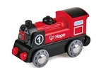 Hape Battery Powered Wooden Train Engine For Kids Compatible With Track Sets. Fixed Price $20.09.