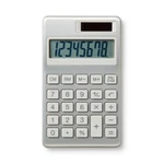 Muji Calculator 8 Digit Aluminum (BO-193) Solar Cell 4.52 Inch. Fixed Price $57.83.