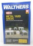 Walthers Cornerstone #933-4123 Ho Metal Yard Shed Set Of Each Styles Kit Nib. Fixed Price $26.95.