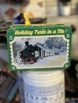 "holiday Train Tin" Westminster Locomotive 3 Cars 12 Piece Track New. Fixed Price $10.00.