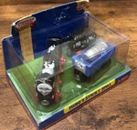 Fisher Price Hiros Sticky Spill Wooden Train Toy Milk Tank Set Unopened. Fixed Price $156.46.