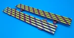 American Flyer 24546 945 Pair Striped Fences Work Car New Repro Us Made PA11198. Fixed Price $11.95.