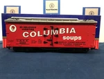 Usa Trains Columbia Soup #3668 Woodsided Refrigerator Car R-16015. Fixed Price $79.99.