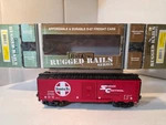 Vintage 2001 Mth King 33-7404 Rugged Rails Santa Fe Single Door Box Car New. Fixed Price $20.00.