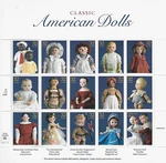 Us Classic American Dolls 32C Stamp Sheet Scott #3151. Fixed Price $8.95.