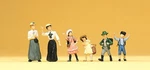 Preiser Ho Scale Model Figure/people Set 1900S Women And Children 6-PACK. Fixed Price $17.49.