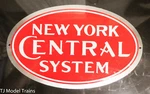 Microscale Decal #10006 New York Central System (die Cut, Embossed) 8 Inch. Fixed Price $12.32.