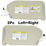 New Left & Right Sun Visor W/ Lights For Nissan Pathfinder 2013-2018 2017 Beige. Fixed Price $50.53.